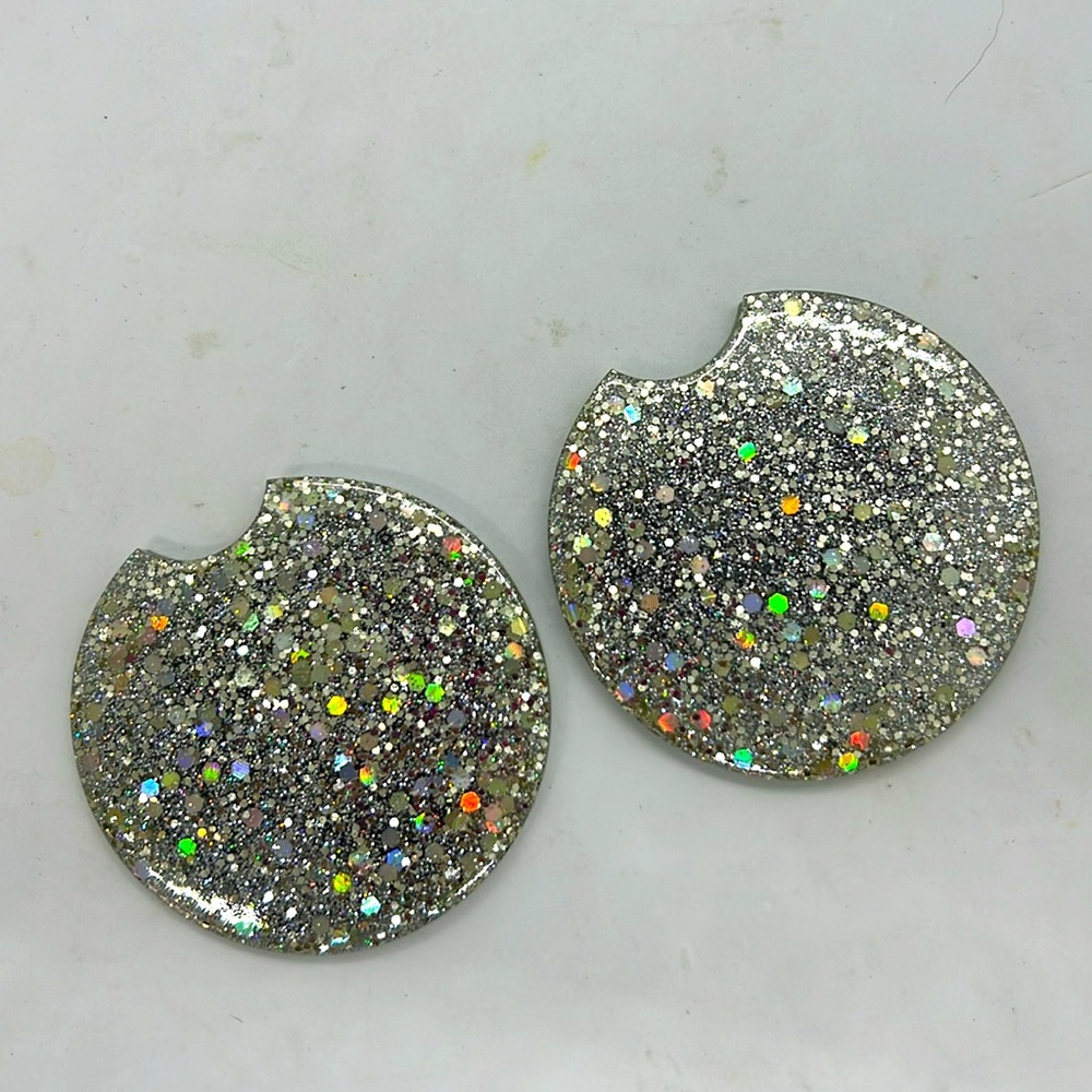 2 pcs Car Coasters NWOT